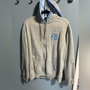 Jordan UNC zip up hoodie size Medium